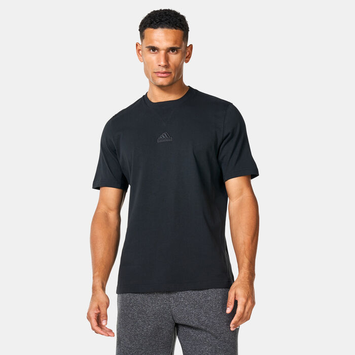 adidas Men's Lounge T-Shirt Black adidas Men's Lounge T-Shirt Black image number 0