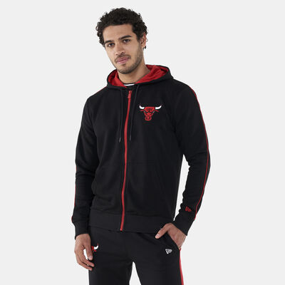 New Era Men's NBA Chicago Bulls Hoodie Black