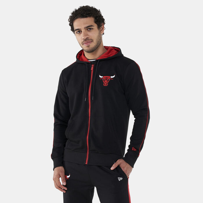 New Era Men's NBA Chicago Bulls Hoodie Black New Era Men's NBA Chicago Bulls Hoodie Black image number 0