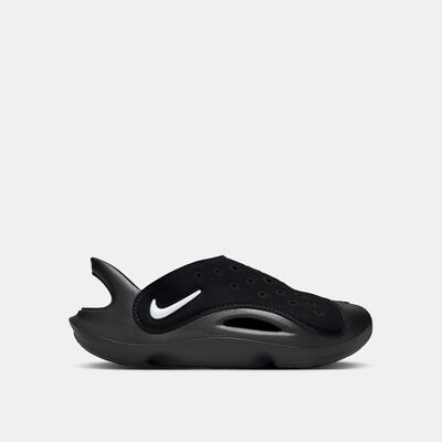 Nike Kids' Aqua Swoosh Sandals Black Nike Kids' Aqua Swoosh Sandals Black