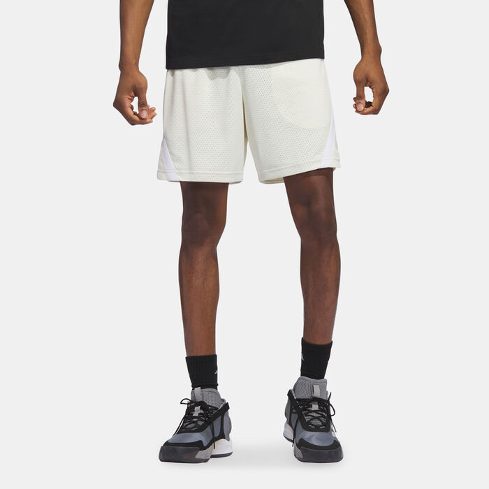 adidas Originals Men's Select Mesh Shorts White adidas Originals Men's Select Mesh Shorts White image number 0