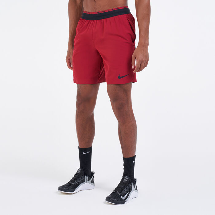 Nike Men's Pro Dri-FIT Flex Rep Shorts Red Nike Men's Pro Dri-FIT Flex Rep Shorts Red image number 0