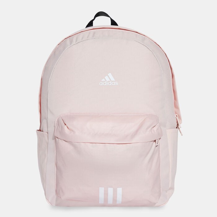 adidas Men's Classic Badge of Sport 3-Stripes Backpack Pink adidas Men's Classic Badge of Sport 3-Stripes Backpack Pink image number 0