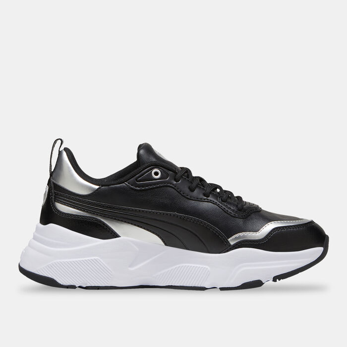 PUMA Women's Cassia Rose Metallic Dream Shoes Black image number 2