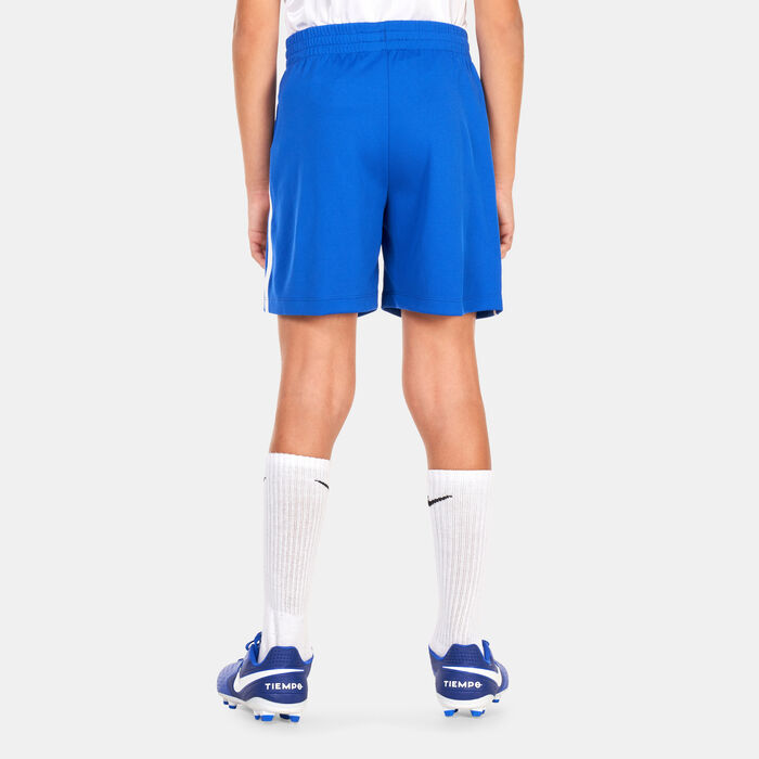 Nike Kids' Multi Dri-FIT Graphic Training Shorts Blue Nike Kids' Multi Dri-FIT Graphic Training Shorts Blue image number 1