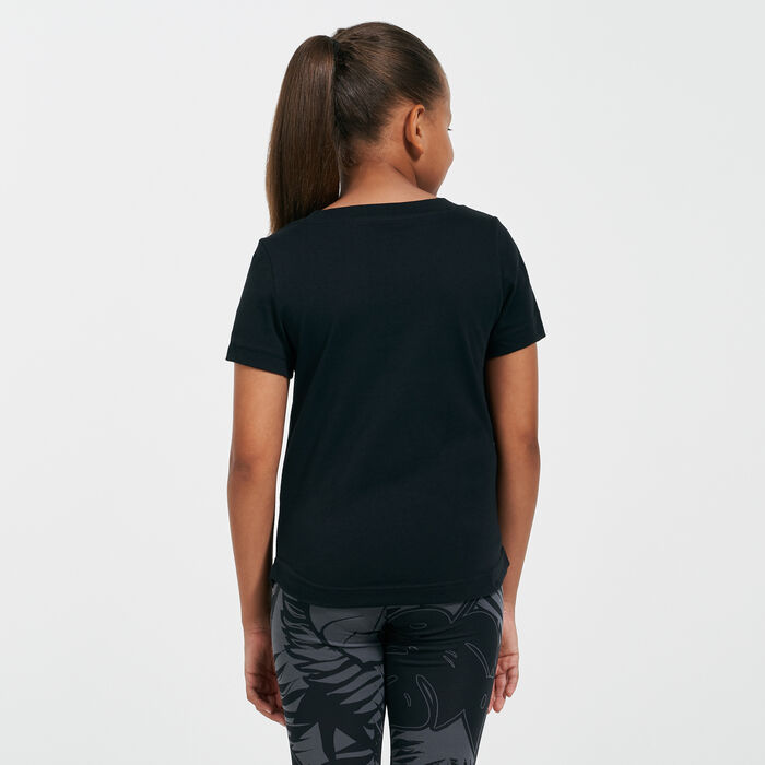 adidas Kids' Tropical Sports Graphic T-Shirt Black adidas Kids' Tropical Sports Graphic T-Shirt Black image number 1