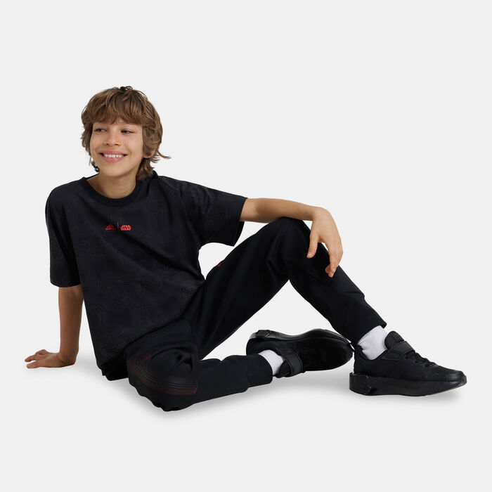 adidas Kids' Star Wars Z.N.E. T-Shirt (Older Kids) Black image number 2
