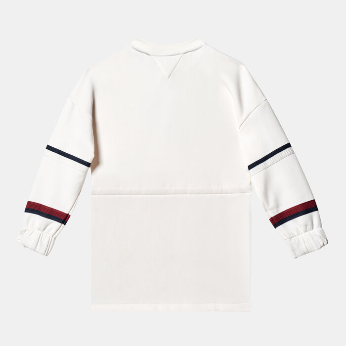 Tommy Hilfiger Kids' Global Stripe Sweater Dress White Tommy Hilfiger Kids' Global Stripe Sweater Dress White image number 1