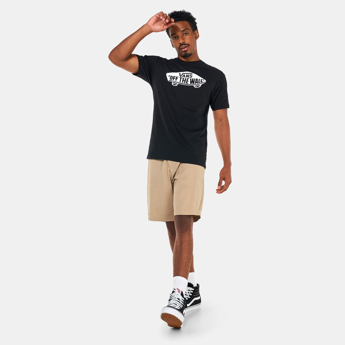 Vans Men's Off The Wall Classic Front T-Shirt Black Vans Men's Off The Wall Classic Front T-Shirt Black image number 2