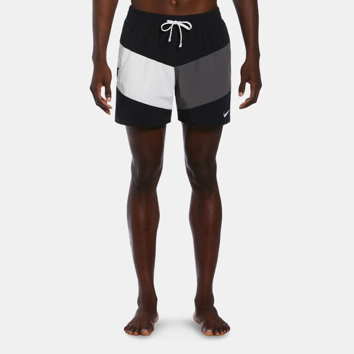 Nike Swim Men's Logo Swimming Shorts Black Nike Swim Men's Logo Swimming Shorts Black image number 2
