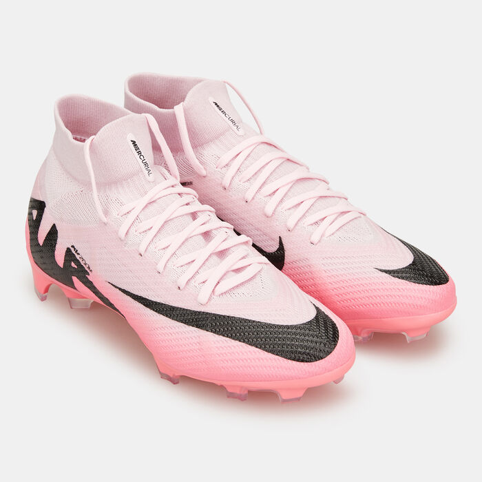 Nike Men's Zoom Mercurial Superfly 9 Pro Firm-Ground Shoe Pink image number 1
