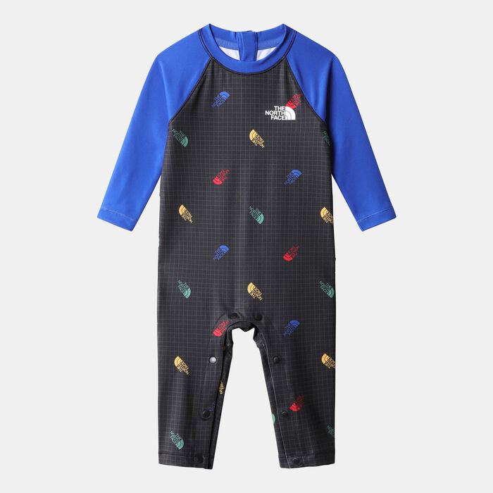 The North Face Kids' Amphibious Sun One-Piece Bodysuit Black image number 0