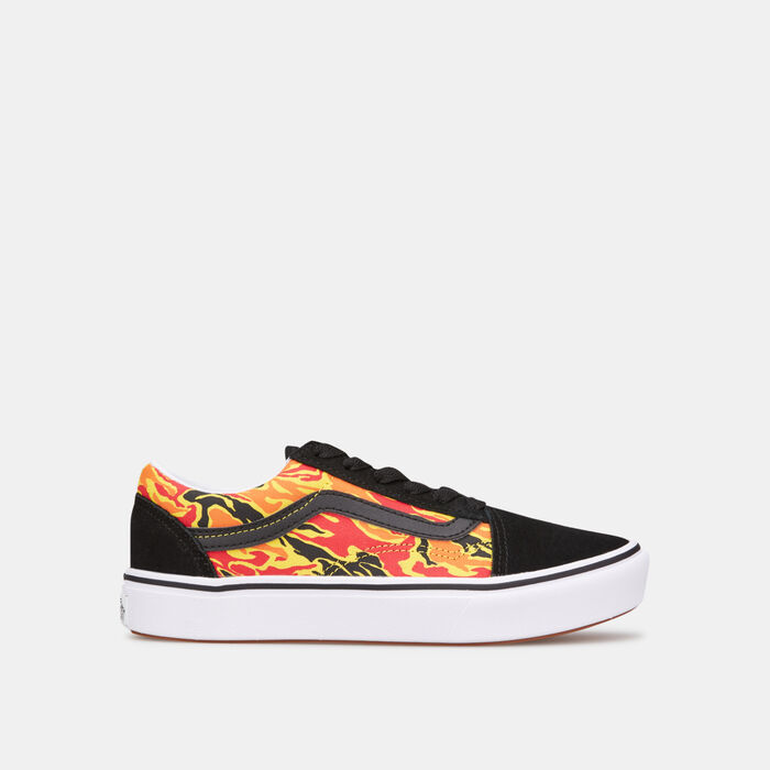 Vans Kids' ComfyCush Old Skool Shoe Black image number 0