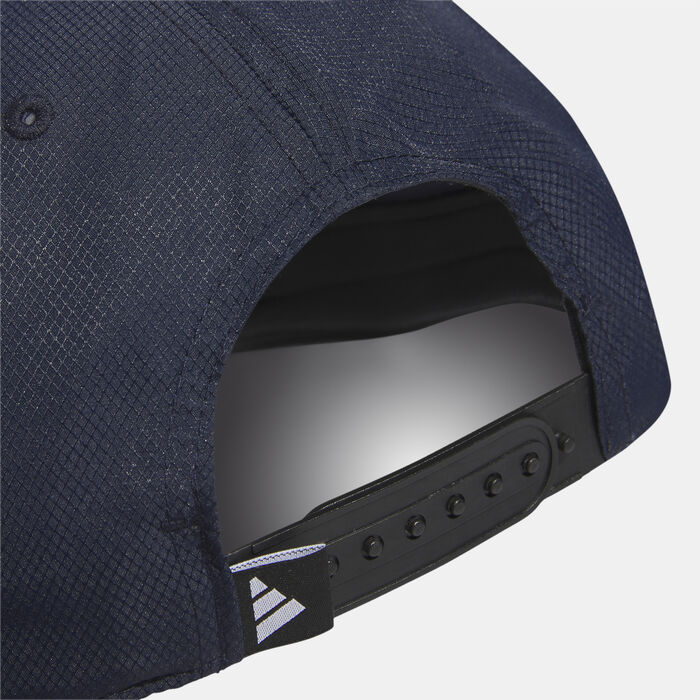 adidas Men's Tour Snapback Golf Cap Blue adidas Men's Tour Snapback Golf Cap Blue image number 3