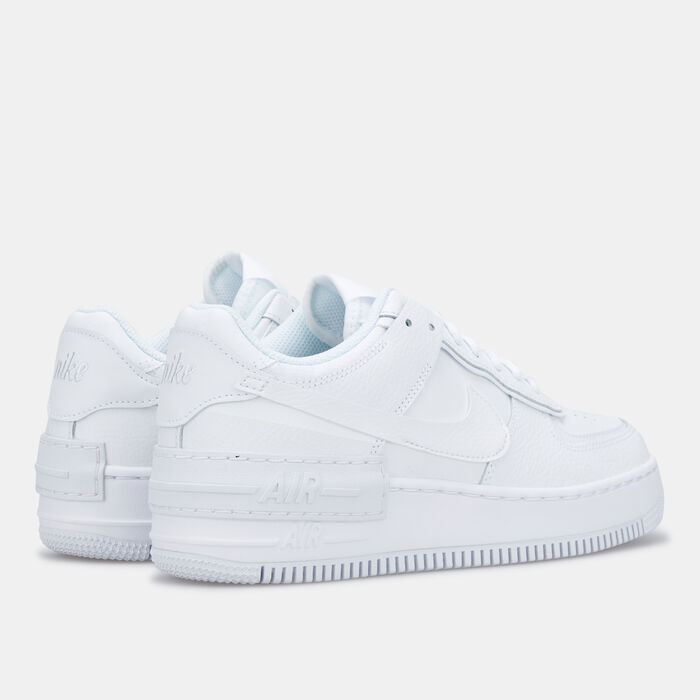 Nike Women's Air Force 1 Shadow Shoes White Nike Women's Air Force 1 Shadow Shoes White image number 5