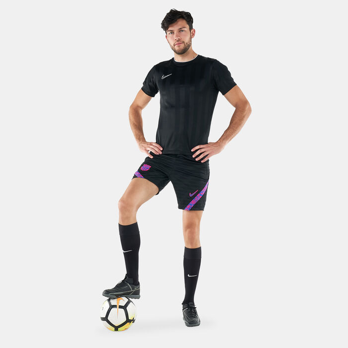 Nike Men's F.C. Barcelona Strike Dri-FIT Knit Football Shorts Black Nike Men's F.C. Barcelona Strike Dri-FIT Knit Football Shorts Black image number 2