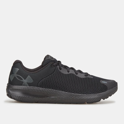 Under Armour Men's UA Charged Pursuit 2 Big Logo Running Shoe Black