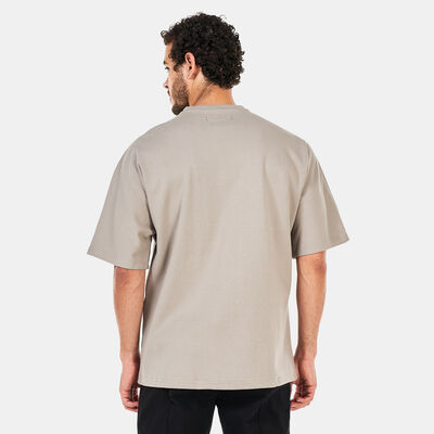 Tee Library Men's Oversized T-Shirt Beige