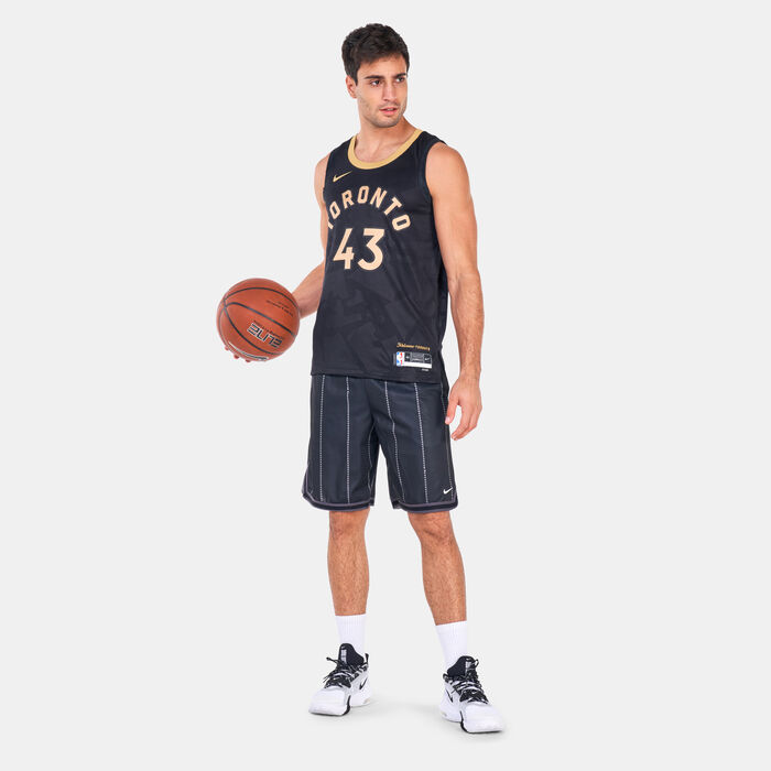 Nike Men's Toronto Raptors City Edition NBA Swingman Jersey Black Nike Men's Toronto Raptors City Edition NBA Swingman Jersey Black image number 2