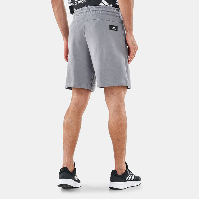 adidas Men's Future Icons Three Bar Shorts Grey adidas Men's Future Icons Three Bar Shorts Grey image number 1