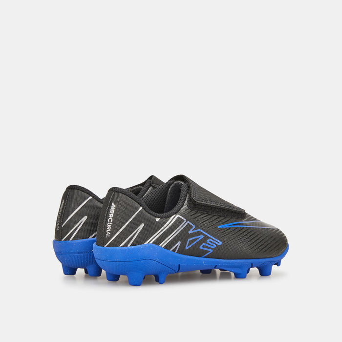 Nike Kids' Mercurial Vapor 15 Club Multi-Ground Football Shoes (Babies and Younger Kids) Black image number 2