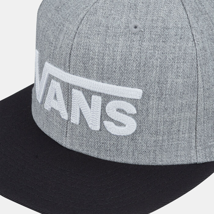 Vans Men's Drop V II Snapback Cap Grey Vans Men's Drop V II Snapback Cap Grey image number 2