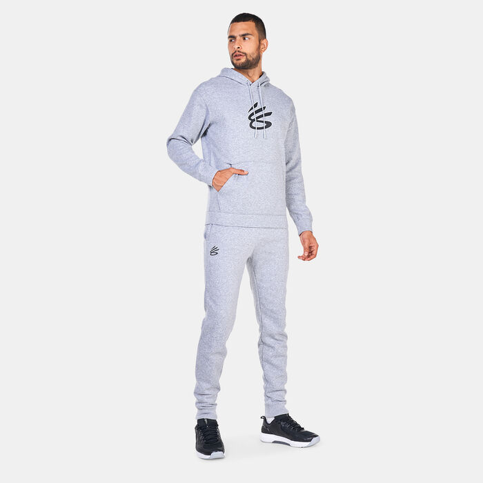 Under Armour Men's Curry Fleece Sweatpants Grey Under Armour Men's Curry Fleece Sweatpants Grey image number 2