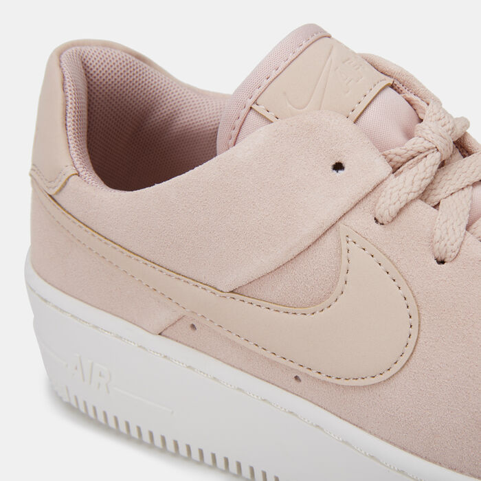 Nike Women's Air Force 1 Sage Low Shoes Beige image number 4