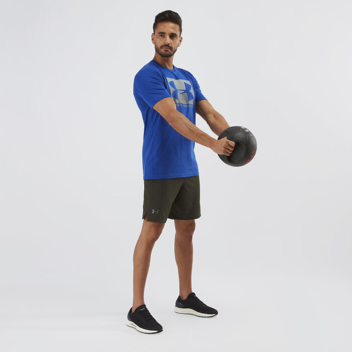 Under Armour Boxed Sportstyle T-Shirt Blue Under Armour Boxed Sportstyle T-Shirt Blue image number 2