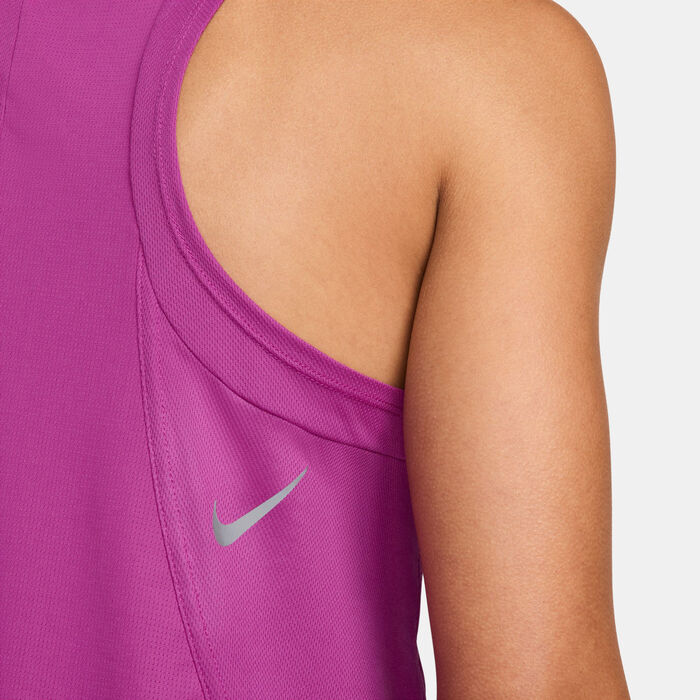 Nike Women's Dri-FIT Race Running Singlet Pink image number 3