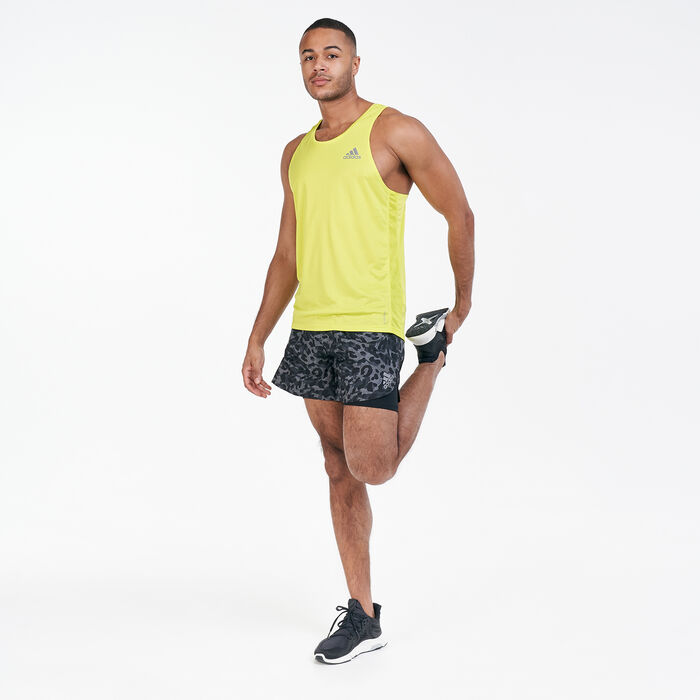 adidas Men's Fast Two-in-One Primeblue Graphic Shorts Multi adidas Men's Fast Two-in-One Primeblue Graphic Shorts Multi image number 2