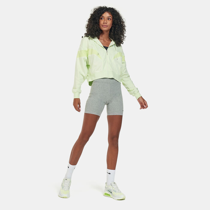 Nike Women's Sportswear Air Hoodie Green Nike Women's Sportswear Air Hoodie Green image number 2