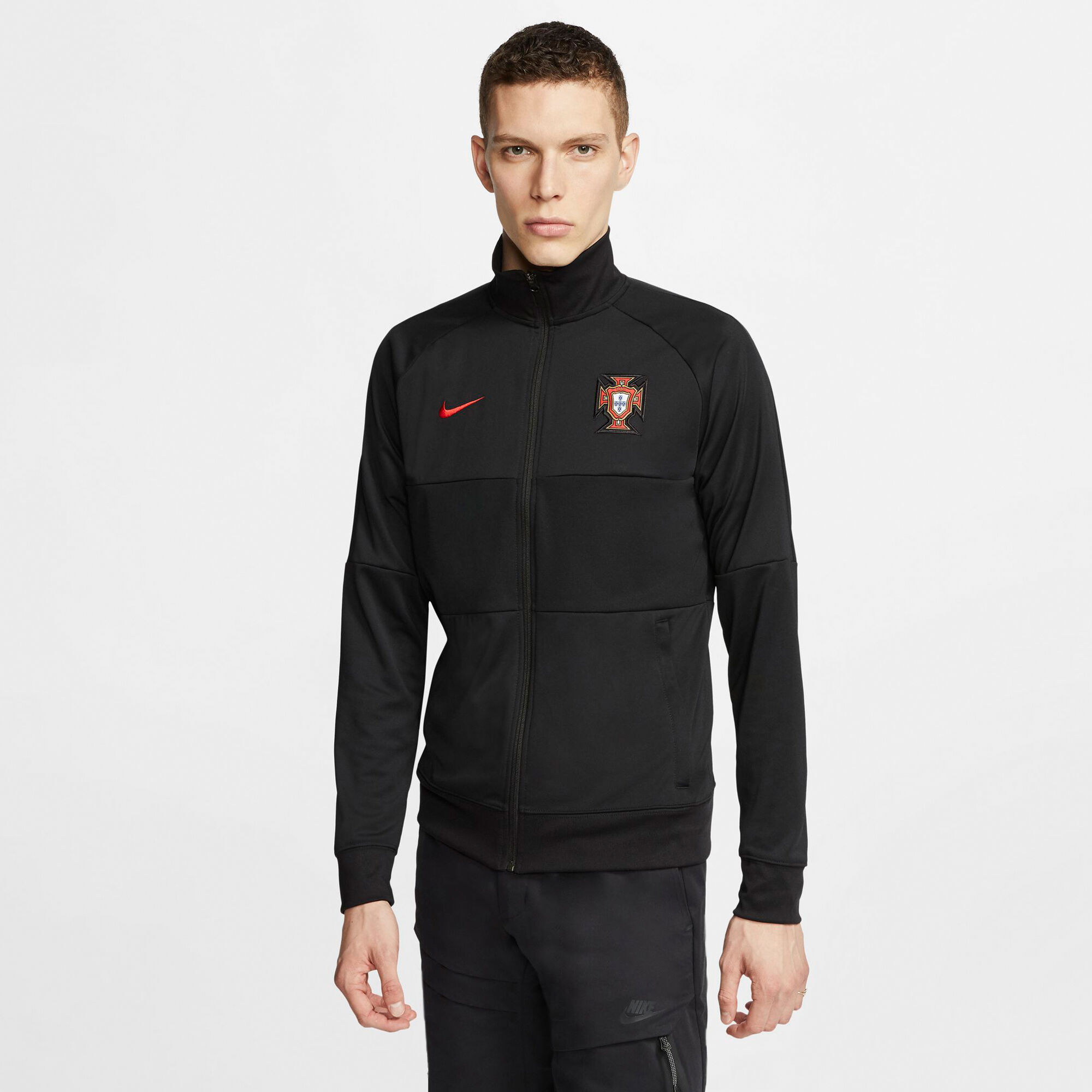 Buy Nike Men s Portugal I96 Anthem Jacket Black in Qatar SSS