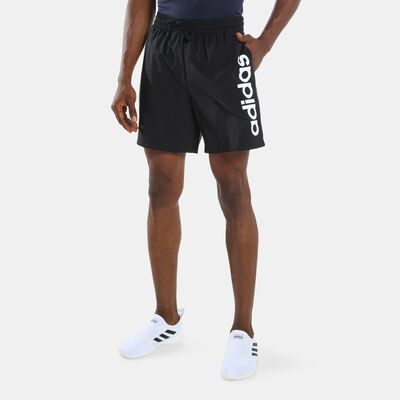 adidas Men’s AEROREADY Essentials Chelsea Linear Logo Shorts Black