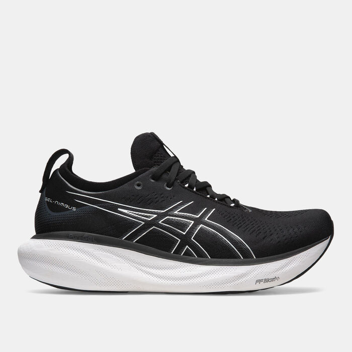ASICS Men's GEL-NIMBUS 25 Extra Wide Shoe Black image number 0