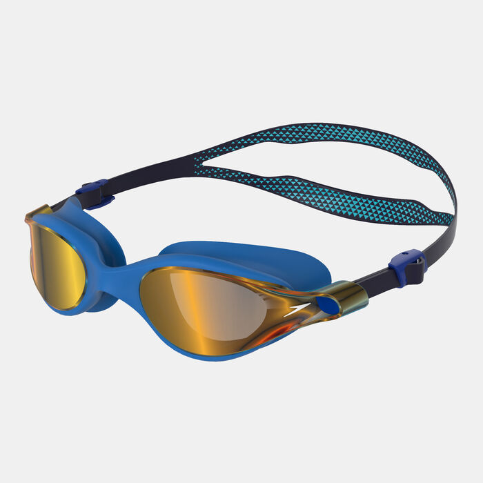 Speedo Vue Mirror Swimming Goggles Orange Speedo Vue Mirror Swimming Goggles Orange image number 0