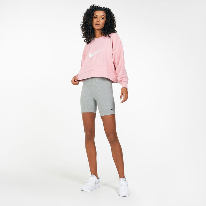 Nike Women's Dri-FIT Get Fit Sweatshirt Pink image number 2