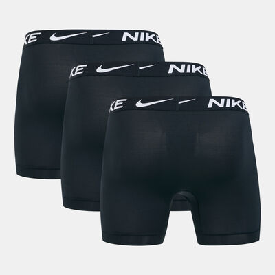 Nike Men's Essential Micro Boxer Briefs (3 Pack) Black
