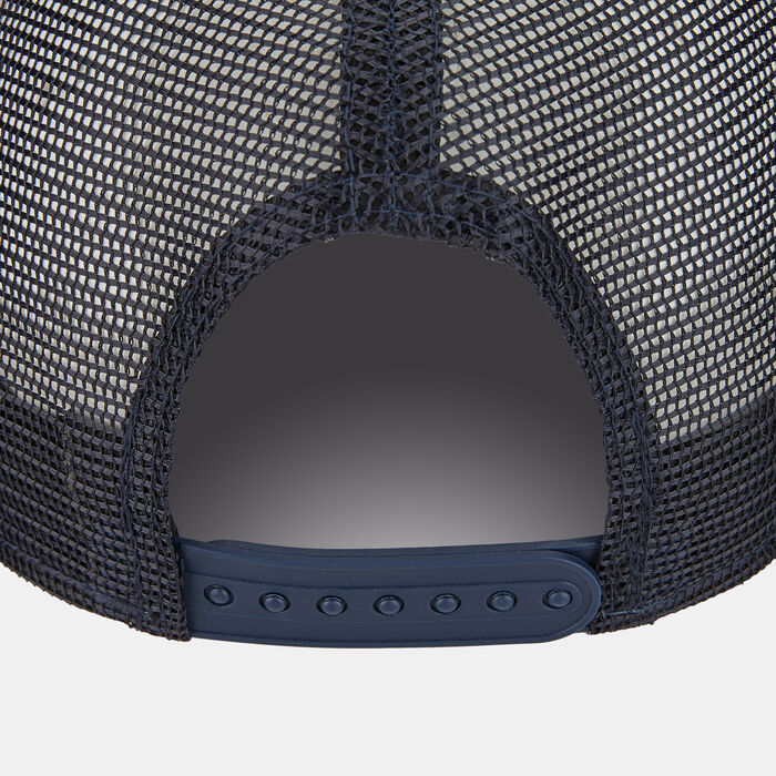 New Era Men's New York Yankees Diamond Era A-Frame Trucker Cap Blue New Era Men's New York Yankees Diamond Era A-Frame Trucker Cap Blue image number 1