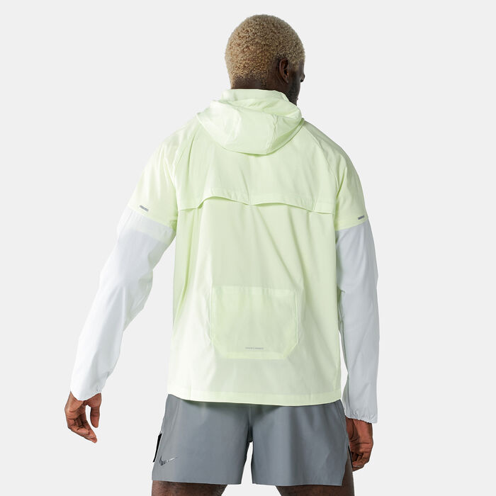 Nike Men's Windrunner Running Jacket Green Nike Men's Windrunner Running Jacket Green image number 1