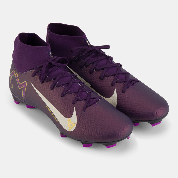 Nike Men's Mercurial Superfly 10 Academy Multi Ground Football Shoes Purple image number 1