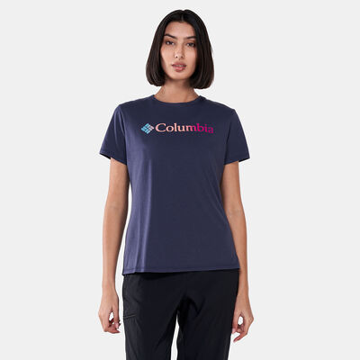 Columbia Women's Sun Trek™Graphic T-Shirt Blue