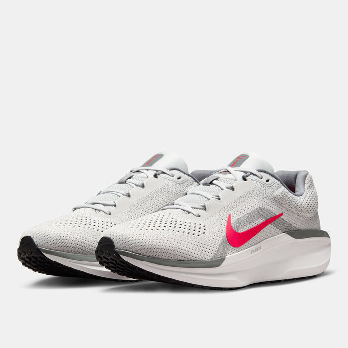 Nike Men's Winflo 11 Road Running Shoes Grey image number 1