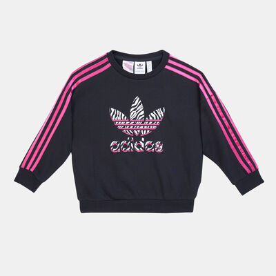 adidas Originals Kids' Graphic Print Sweatshirt (Older Kids) Black adidas Originals Kids' Graphic Print Sweatshirt (Older Kids) Black