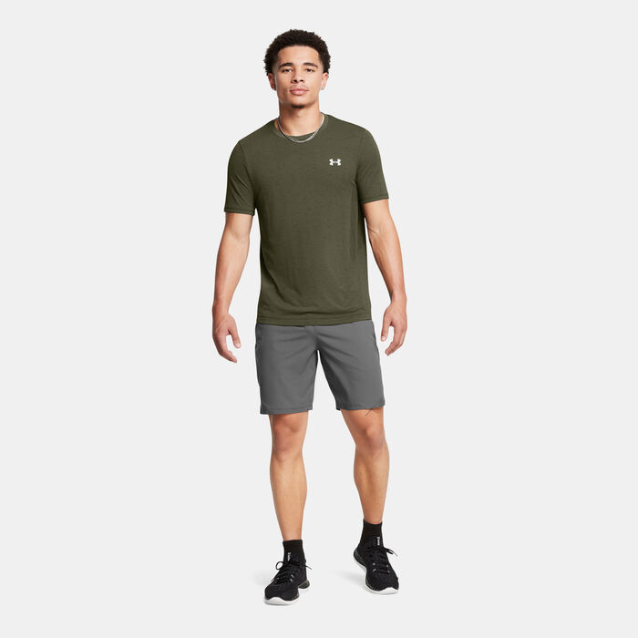 Under Armour Men's Vanish Woven Running Shorts Grey image number 2