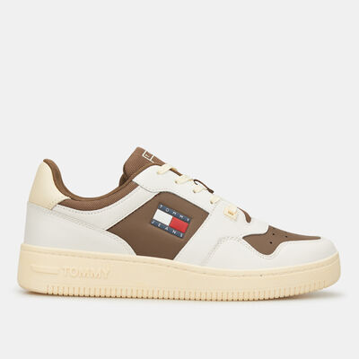 Tommy Hilfiger Men's Colour-Block Basketball Shoe Beige
