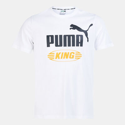 PUMA Men's Iconic KING T-Shirt White