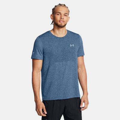 Under Armour Men's UA Seamless Stride Running T-Shirt Blue