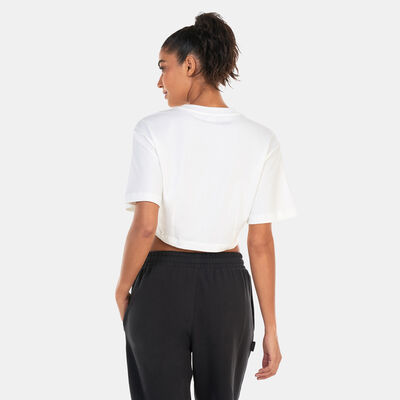 PUMA Women's DARE TO Crop Top White