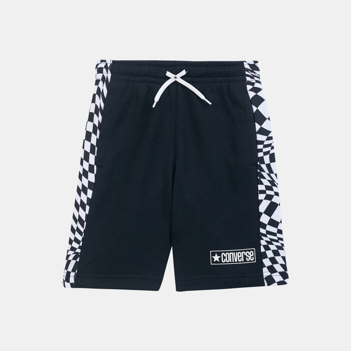Converse Kids' Checker Shorts Black Converse Kids' Checker Shorts Black image number 0